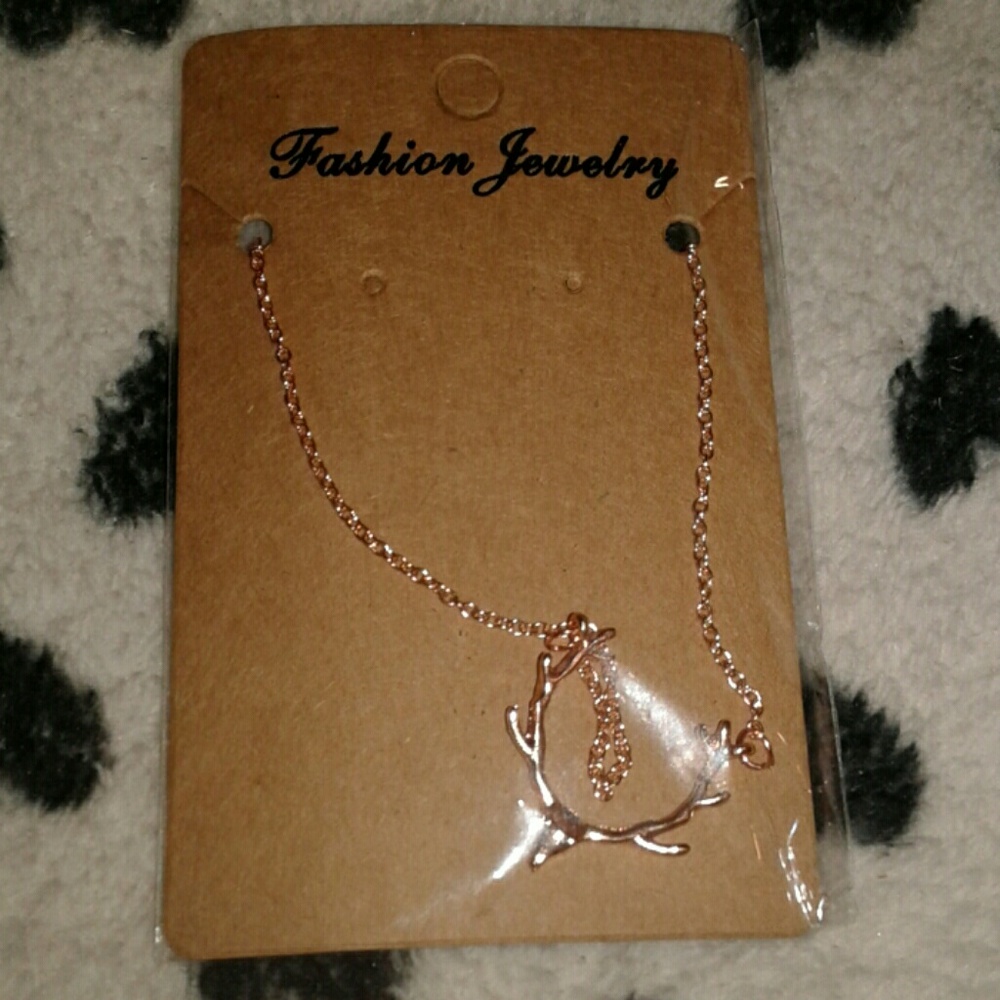 Fashion Jewlery Antler Necklace